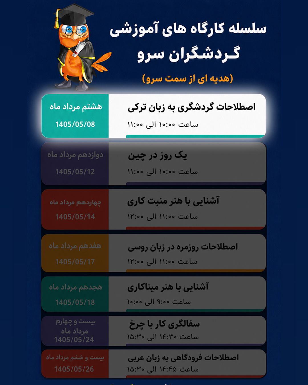 اصطلاحات گردشگری به زبان ترکی و ضرب المثل ها